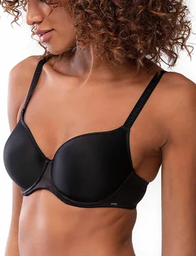Spacer BH Full Cup JOAN schwarz schwarz 75E Damen - Mey - FashionsVida