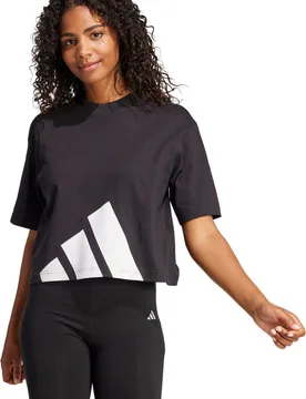 Essentials big logo camiseta manga corta mujer Negro (XS) - Adidas - FashionsVida
