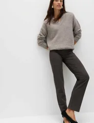 Cotton Rich Straight Leg Joggers Charcoal female