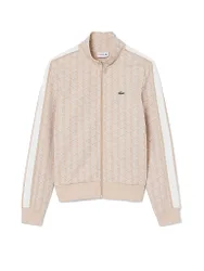 Sudadera con cremallera beige S