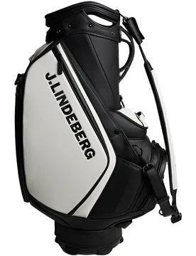 Cartbag Staff Prime, schwarz/weiss - J.lindeberg - FashionsVida