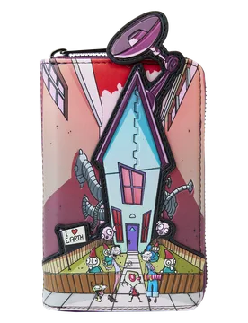 Invader Zim: Secret Lair Zip Around Wallet - Loungefly - FashionsVida
