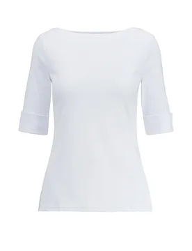 T-Shirt weiss XS damen - LAUREN RALPH LAUREN - FashionsVida