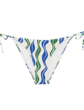 Braga de bikini Aquamare con cobertura clásica, lazo y estructura - Robin Collection - FashionsVida