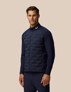 Golf Pinnacle Jacket - Midnight Navy MIDNIGHT NAVY/ WHITE 2XL male - Castore - FashionsVida