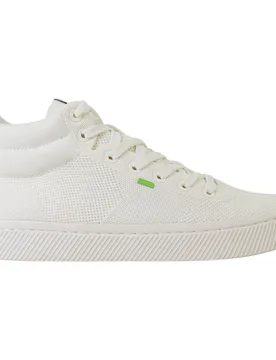 Ibi High Knit Unisex Off White Plimsolls - Size Uk 8.5 - Cariuma - FashionsVida
