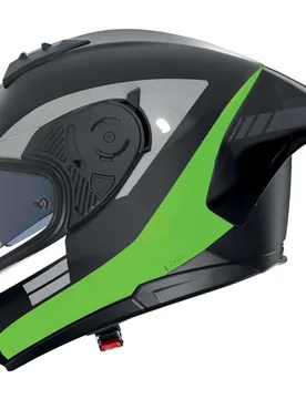Casco Moto Integrale N60-6 SPORT CONTRASTO 358 Nero Ve taglia 2X - Nolan - FashionsVida