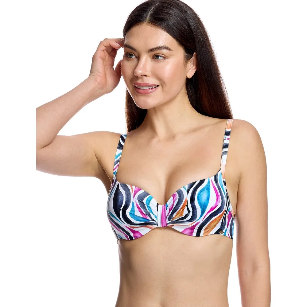 Top de bikini de mujer con aros y copas preformadas - Ory - FashionsVida