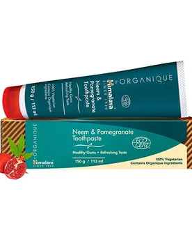 Neem & Pomegranate Toothpaste - Himalaya - FashionsVida