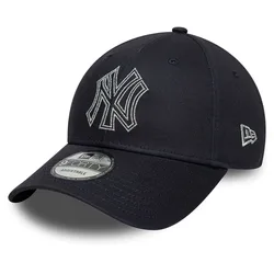 Casquette Metallic Outline 9forty New York Yankees Navy One Size unisex
