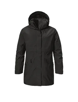 Parka de invierno para mujer Malkay Hoodie negro 42 - Schöffel - FashionsVida