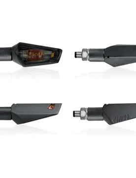 Coppia Di Frecce Moto Sword Nere Catadriotto Fumè taglia unica - Chaft - FashionsVida