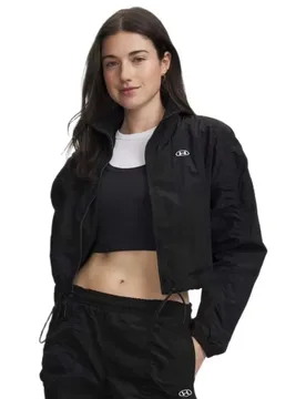 Sweat-shirt à Zip Rival Woven Black / White L - Under armour - FashionsVida