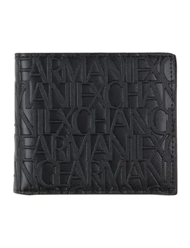 Billetera Hombre Negro -- Hombre - Armani - FashionsVida