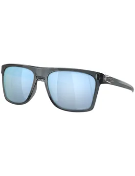 Polarisierte Sonnenbrillen Leffingwell Crystal Black Prizm Deep Water Polar schwarz - Oakley - FashionsVida