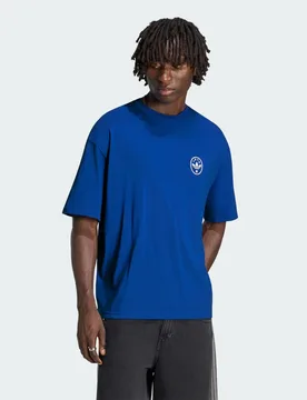 Adidas T-SHIRT KOI GFX L Royal Blue - Adidas - FashionsVida