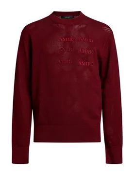 Pullover Hombre Ladrillo M Hombre - AMIRI - FashionsVida
