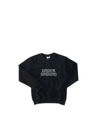IDO Felpa girocollo NERO XL