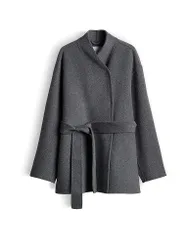 Wollmantel VANNELA grau 36 Damen
