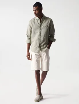 Pantalones cortos de hombre con cordón - Salsa Jeans - FashionsVida
