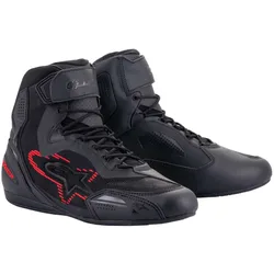 Scarpe Moto FASTER-3 RIDEKNIT Rosso Grigio Nero taglia 11