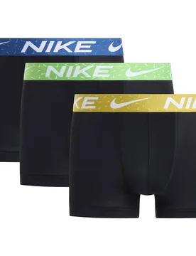 Boxers 0000ke1156 Trunk 3 Unità Black Sfrn Qrtz / Mn Grn / Ct Bl M Ssh Wb M - Nike - FashionsVida