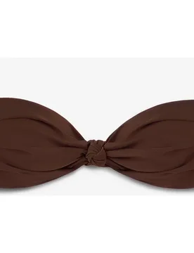 Top de bikini tipo bandeau pamela - Kalk - FashionsVida