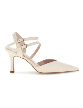 Décolleté bianche con cinturino 3811S 41 - PITTARELLO COUTURE - FashionsVida