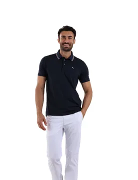 Chervo Polo Asparago, navy 48 - Chervò - FashionsVida