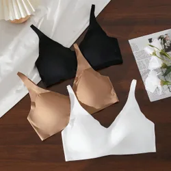 Piezas de Sujetadores básicos inalámbricos y sin costuras para mujeres S