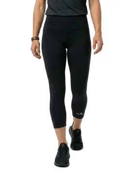 Core Crop Leggings Black / Bright White 36 Women - Ronhill - FashionsVida