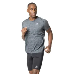 Maglietta A Maniche Corte Crew Essential Seamless Grey Melange 2XL