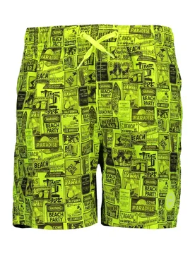 Swimming 30r9284 Swimming Shorts Yellow Fluo / Black 6 Years Boys - CMP - FashionsVida
