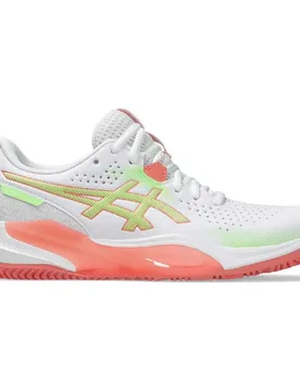 Gel-challenger 15 Padel Shoes White / Guava UK 5.5 - Asics - FashionsVida