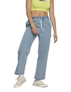 Pantalon Coombe Bleach Blue Denim S - Santa Cruz - FashionsVida