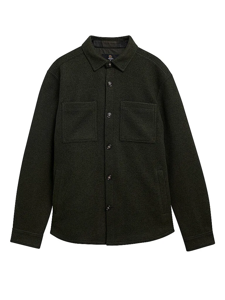Overshirt MARLTOWN verde scuro S - Barbour - FashionsVida
