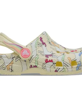 Zuecos de bebés Classic Unicorn Graphic Clog T - Crocs - FashionsVida