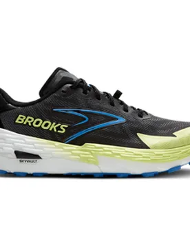 Catamount 4 Trailschuhe Herren Black/Lime/Blue 41 - Brooks - FashionsVida