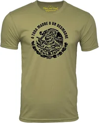 A Toda Madre O Un Desmadre Funny Mexican T-Shirt Spanish Humor Summer Cotton O-neck Tee