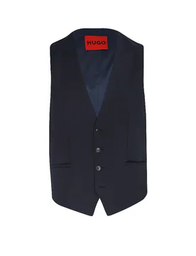 Hugo Chaleco de traje VIN253X-MH azul oscuro 54 - Hugo Boss - FashionsVida