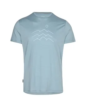 Herren Funktionsshirt Sphere 125 Cool hellblau S M - Icebreaker - FashionsVida