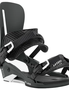 Fixations De Snowboard Atlas Black L Homme - Union Binding - FashionsVida