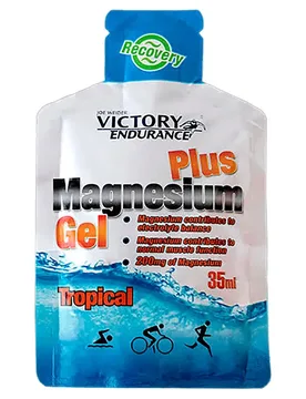 Boîte De Gels énergétiques Magnesium Plus Exotique 35ml 12 Unités - Victory Endurance - FashionsVida