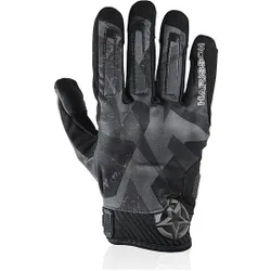 Guanti Moto Estivi In Tessuto Score Nero Grigio taglia L