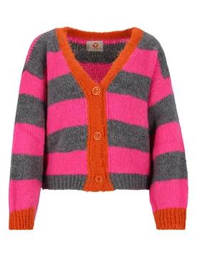 S/M CARDIGAN BIG STRIPES female - S/M - FashionsVida