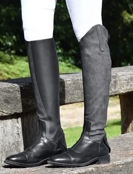 Reitstiefel BONDY, schwarz/grau 37 NE (44/31-33) - Busse - FashionsVida