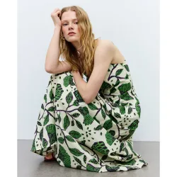 Vestido de flores de tirantes