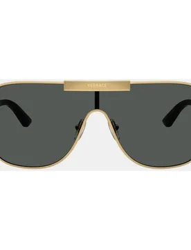 Gafas de sol VE2293 de hombre geométrica en metal - Versace - FashionsVida
