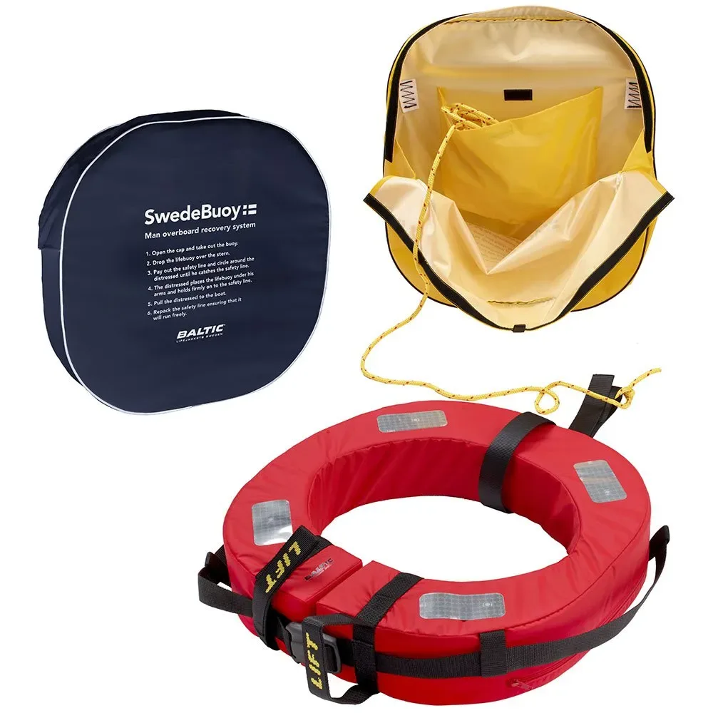 Swede Lifebuoy Navy One Size unisex - Baltic - FashionsVida