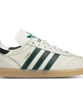 Samba Herren Sneaker - Weiß - Größe 46 2/3 - Leder White 46 2/3 - Adidas - FashionsVida